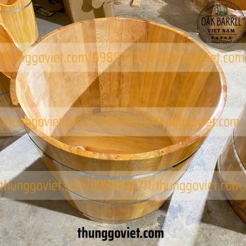 BỒN TẮM GỖ PƠ MU TRÒN – LỰA CHỌN HOÀN HẢO CHO KHÔNG GIAN THƯ GIÃN TẠI NHÀ