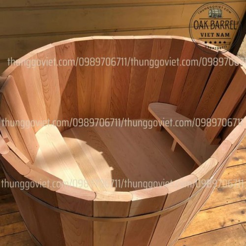 SO SÁNH BỒN TẮM GỖ TUYẾT TÙNG ĐỎ VỚI BỒN TẮM GỖ TEAK