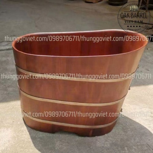 KÍCH THƯỚC LOẠI BỒN TẮM GỖ DÀI 100CM, CAO 65CM, RỘNG 60CM TIẾT KIỆM NƯỚC VÀ NGỒI THOẢI MÁI NHẤT