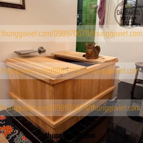 BỒN TẮM GỖ TEAK – ĐẲNG CẤP TỪ THIÊN NHIÊN, BỀN BỈ THEO THỜI GIAN