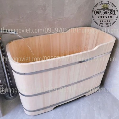 VÌ SAO BỒN TẮM GỖ DÁNG CHỮ NHẬT ĐẮT HƠN DÁNG OVAL