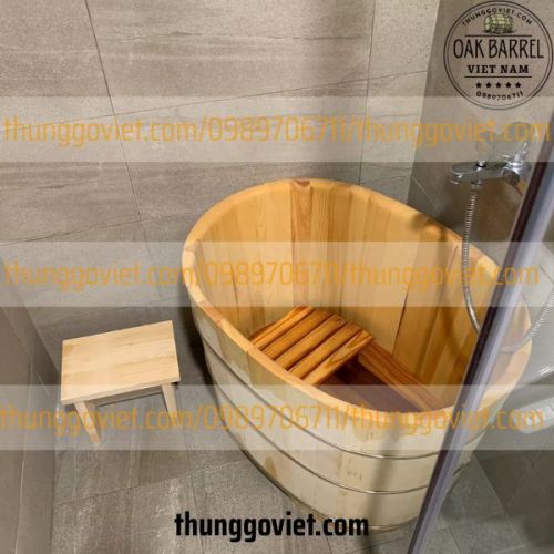  KÍCH THƯỚC BỒN TẮM GỖ MINI CHO NHÀ CHUNG CƯ