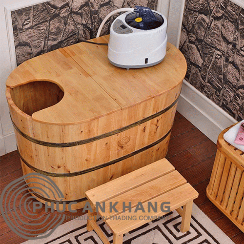 BỒN TẮM GỖ NGỌC AM HÀ NỘI