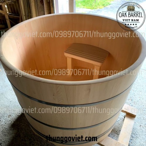 THẢI ĐỘC QUA DA BẰNG CÁCH NGÂM XÔNG TRONG BỒN TẮM GỖ