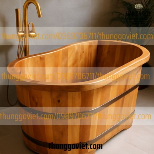 BỒN TẮM GỖ: TRẢI NGHIỆM SANG TRỌNG VÀ TIỆN NGHI