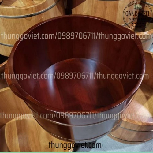 NÊN NGÂM MÔNG BẰNG CHẬU GỖ: GIẢI PHÁP TỰ NHIÊN CHO SỨC KHỎE VÀ SẮC ĐẸP