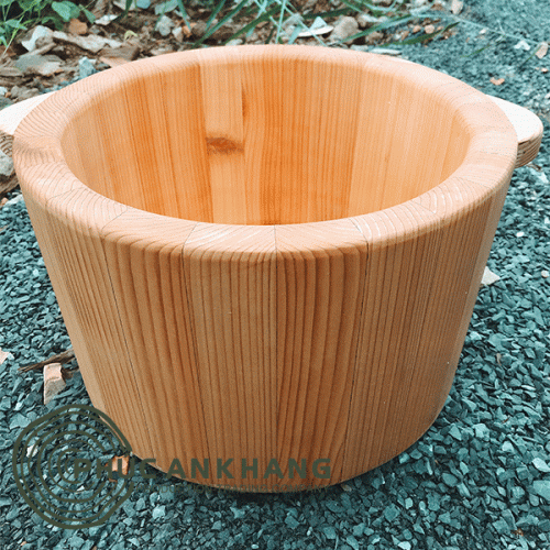 CHẬU NGÂM MÔNG GỖ NGỌC AM
