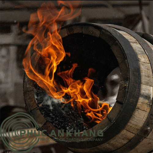 MỨC ĐỘ CHÁY CỦA THÙNG RƯỢU WHISKY VÀ BOURBON