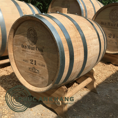 Thùng rượu gỗ sồi 100l