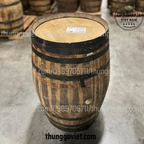  THÙNG GỖ SỒI CŨ 225L GIÁ BAO NHIÊU?