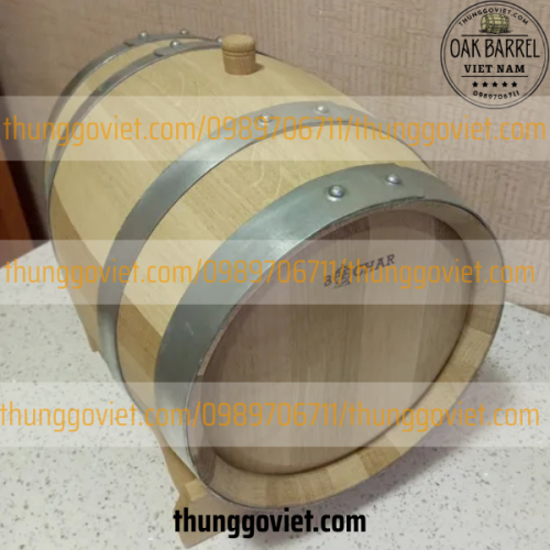 THÙNG GỖ SỒI NGA 20L XÁCH TAY – LỰA CHỌN HOÀN HẢO CHO Ủ RƯỢU CHUẨN VỊ