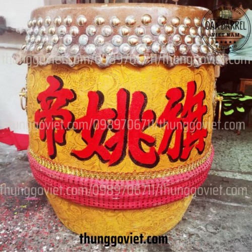 Trống Thuyền Rồng Trung Quốc Loại 1